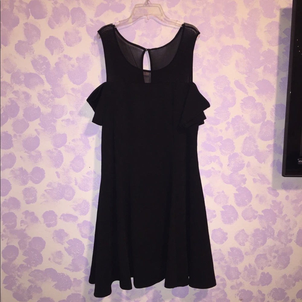 A black dress